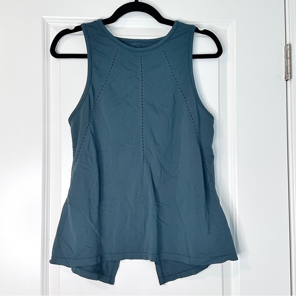 ATHLETA | Women’s Cross back tank | Teal Green  | S
